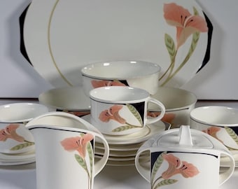 Vintage Villeroy & Boch Iris Tableware | Luxembourg Vitro-Porcelain