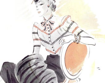 Vintage Crochet Blouse Patterns | Retro Lace Tops & Elegant Designs