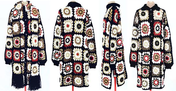 Rosetta Granny Square Cardigan *PATTERN ONLY* by La Belle