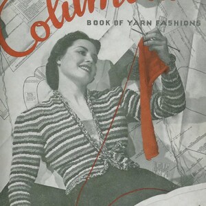 Vintage Knitting & Crochet Pattern Book