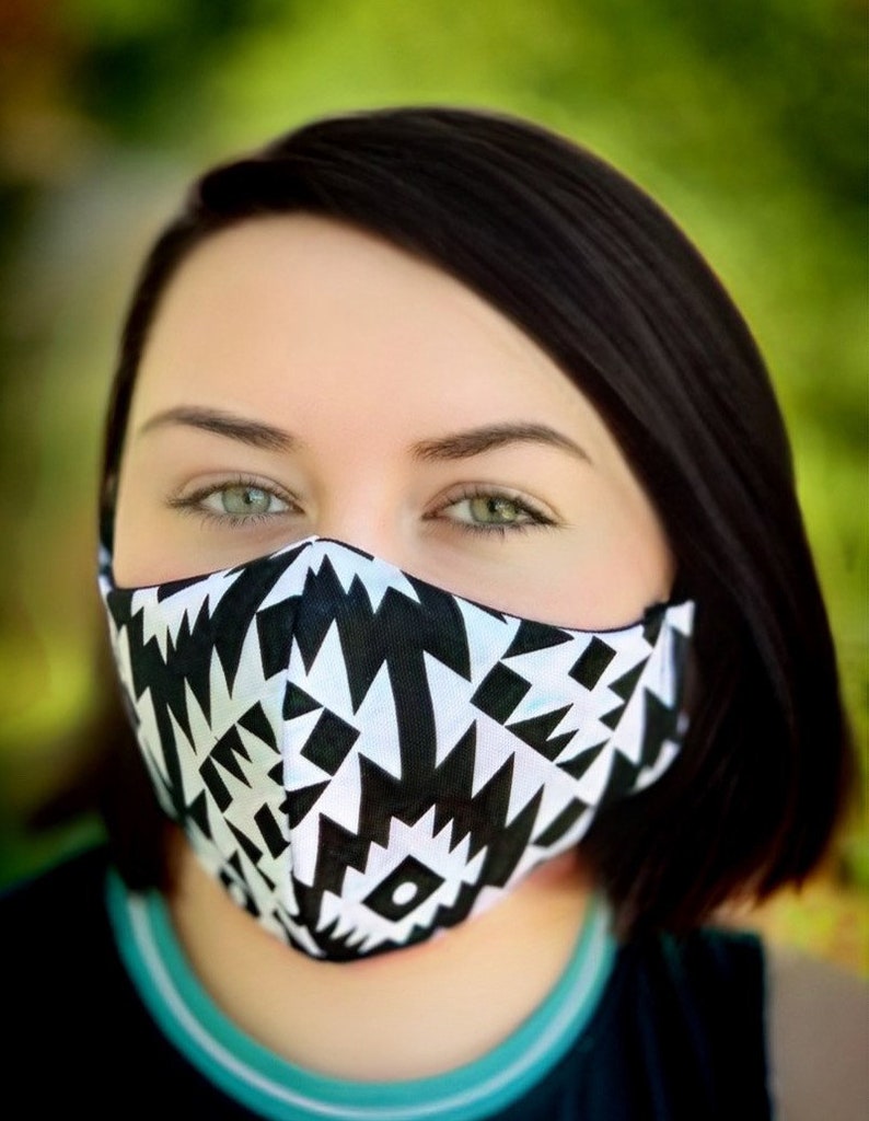Native American Southwest style Face Mask Etsy