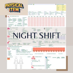 Ultimate Night Shift ICU Report Sheet