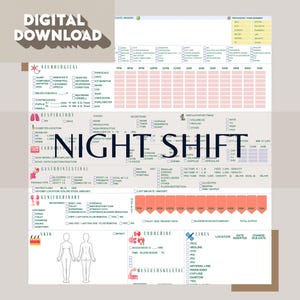 Night Shift Nurse&#39;s Must-Have: ICU Report Sheet for Streamlined Critical Care