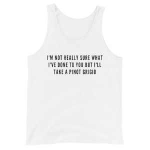 Pinot Grigio Tank Top: Vanderpump Rules, Stassi Schroeder Inspired