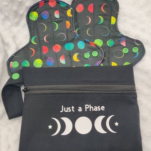 Just a phase wetbag and moon pad starter set 8/10/12 inch