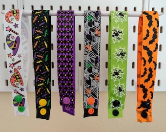 Spooky straps, unpaper drying strap, multiple designs, pad care, family cloth, cloth diapers