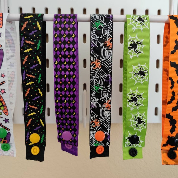 Spooky straps, unpaper drying strap, multiple designs, pad care, family cloth, cloth diapers