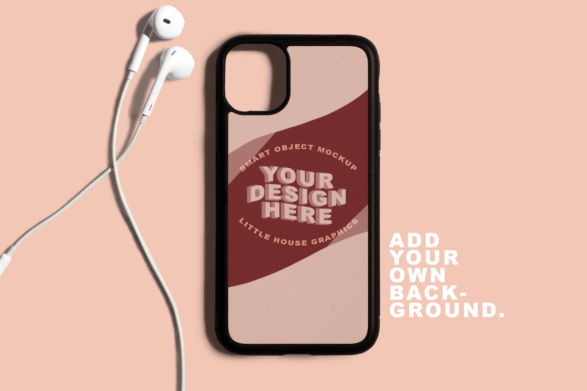 Download Iphone Case Mock Up With Custom Background Photo For Etsy