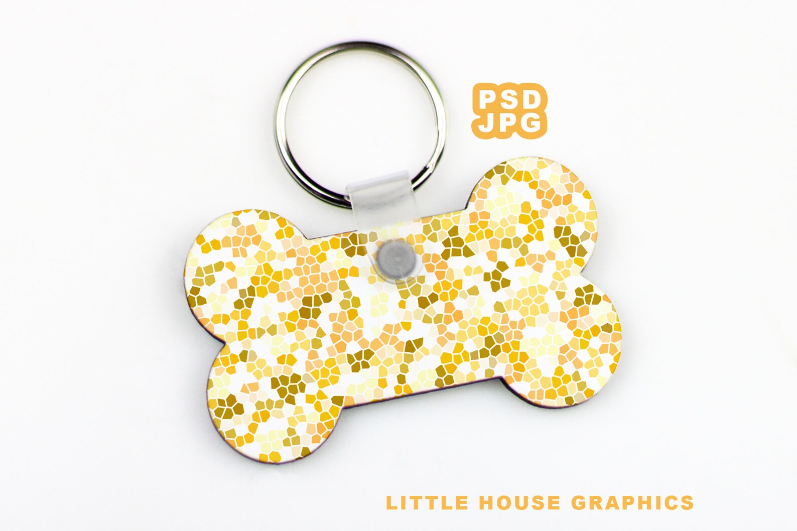 Dog Bone Keychain Mockup Product Photo for MDF Dog Etsy