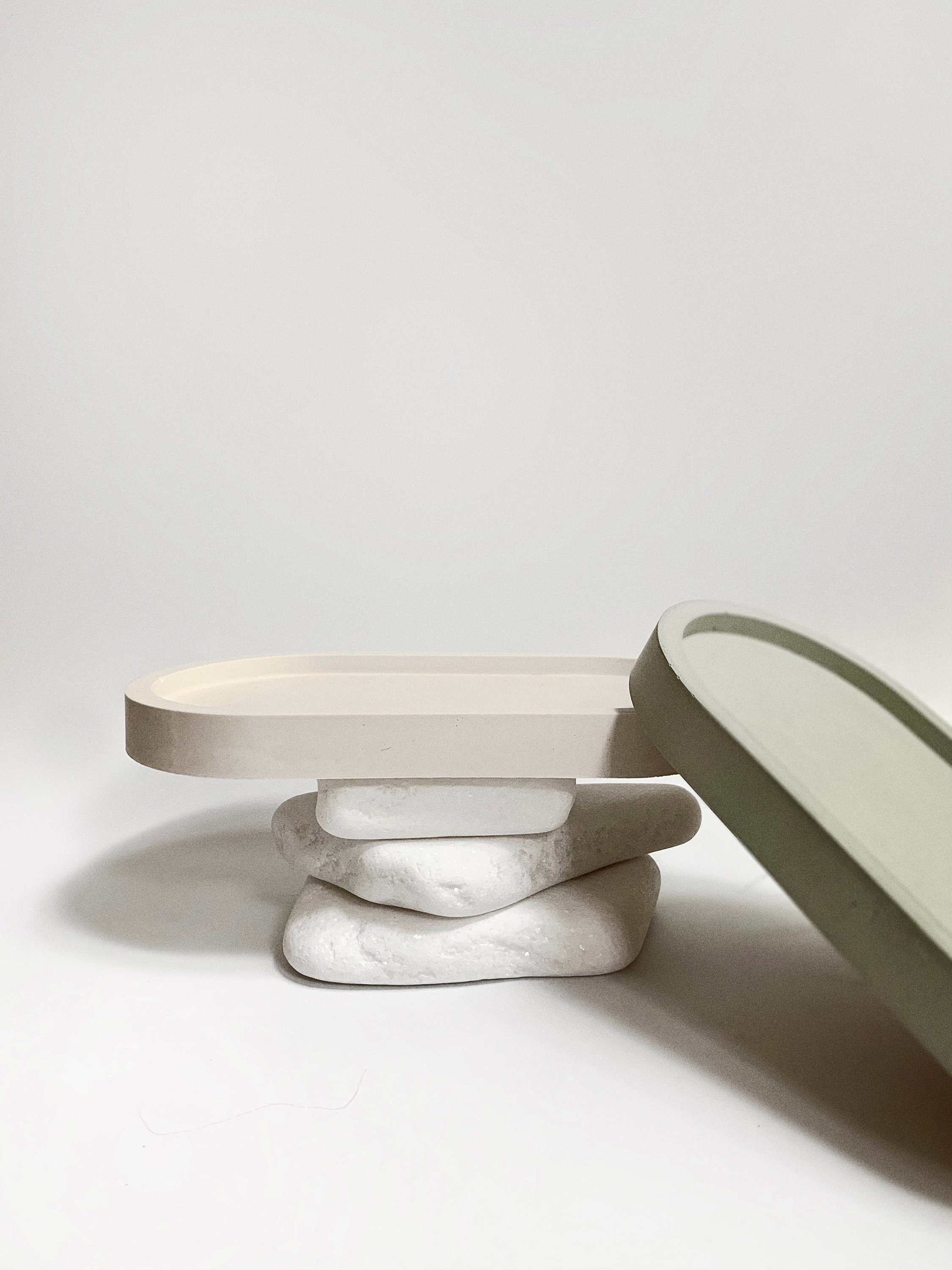 Cement Catch All Trays Concrete Capsule Tray Home Decor Etsy UK