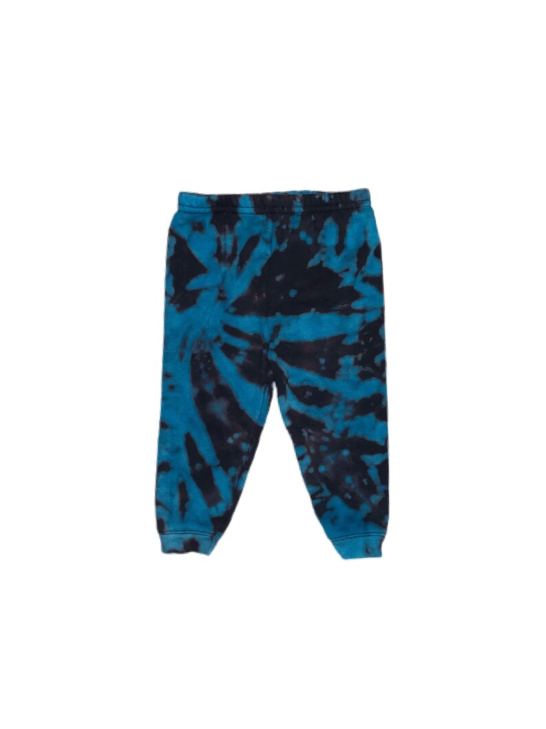 blue tie dye non-toxic dye Turquoise baby /& toddler sweatpants kids tie dye sweatpants fleece sweatpants tie dye