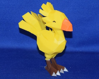 Chocobo Final Fantasy inspired ~ Toy ~ Decoration ~ Pick Your Color 3D Printed