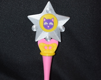 CAT Inspired Inner Outer Scout Transformation Wand Star Stick Cosplay Prop Halloween Scepter Display