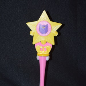CAT Inspired Inner Outer Scout Transformation Wand Star Stick Cosplay Prop Halloween Scepter Display