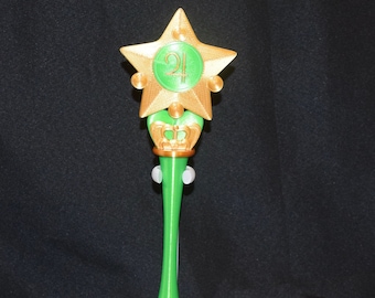 JUPITER Inspired Inner Outer Scout Transformation Wand Star Stick Cosplay Prop Halloween Scepter Display