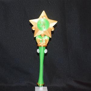 JUPITER Inspired Inner Outer Scout Transformation Wand Star Stick Cosplay Prop Halloween Scepter Display