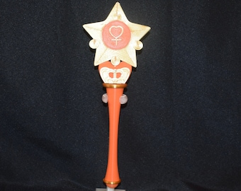 VENUS Inspired Inner Outer Scout Transformation Wand Star Stick Cosplay Prop Halloween Scepter Display