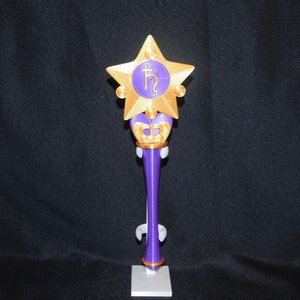 SATURN Inspired Inner Outer Scout Transformation Wand Star Stick Cosplay Prop Halloween Scepter Display