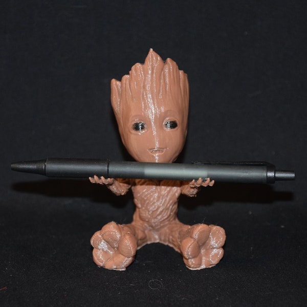 Baby Groot ~ Pen Holder ~ Ring Holder ~ 3D Printed in USA