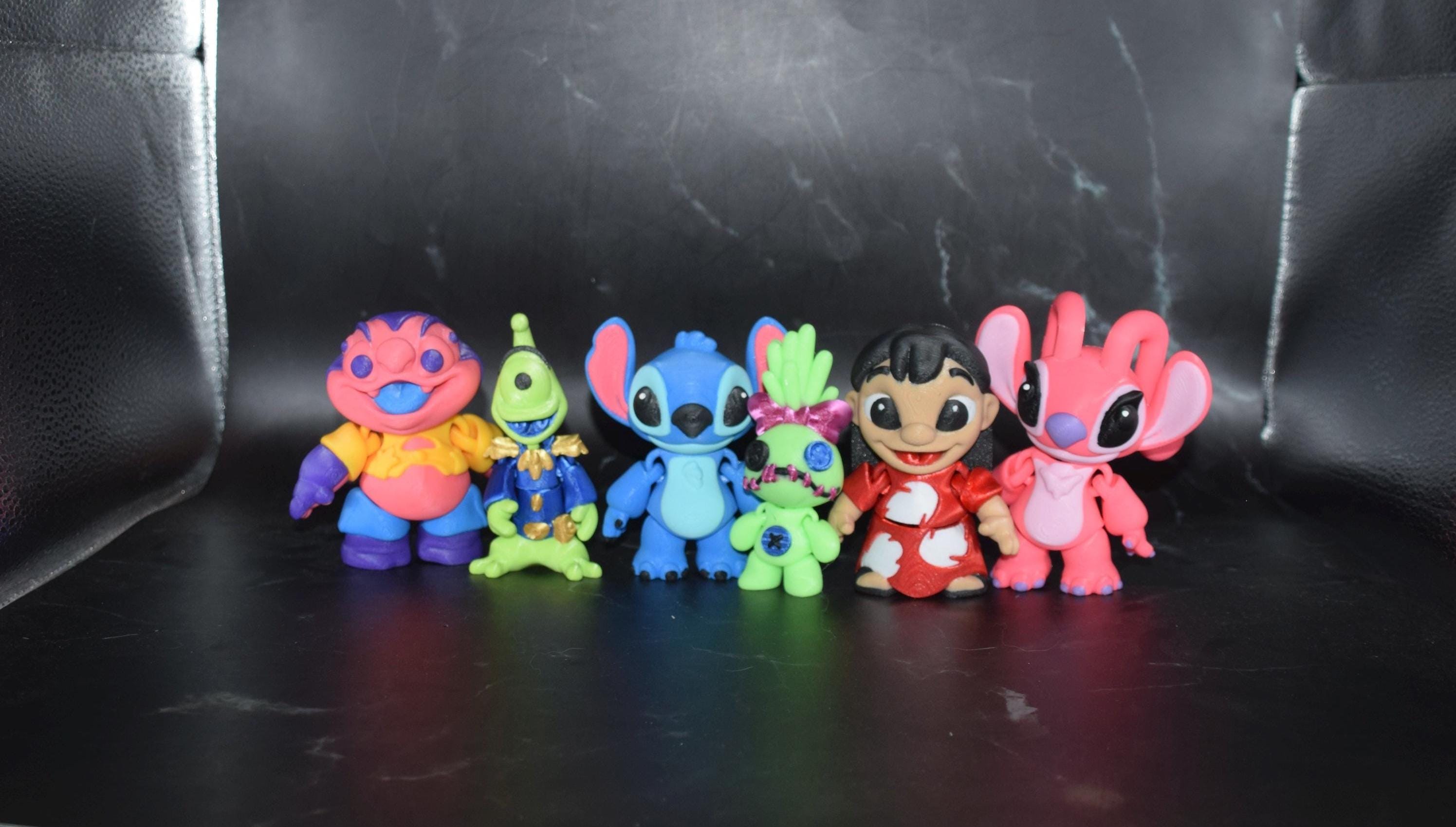 Movie Cartoon Inspired Angel Jumba Pleakley Scrump Flexi Figure