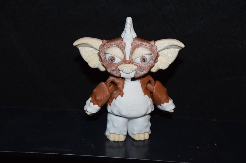 Gremlins, Gizmo, Mogwai Inspired Flexi Figure ~ Articulated Fidget Toy ...