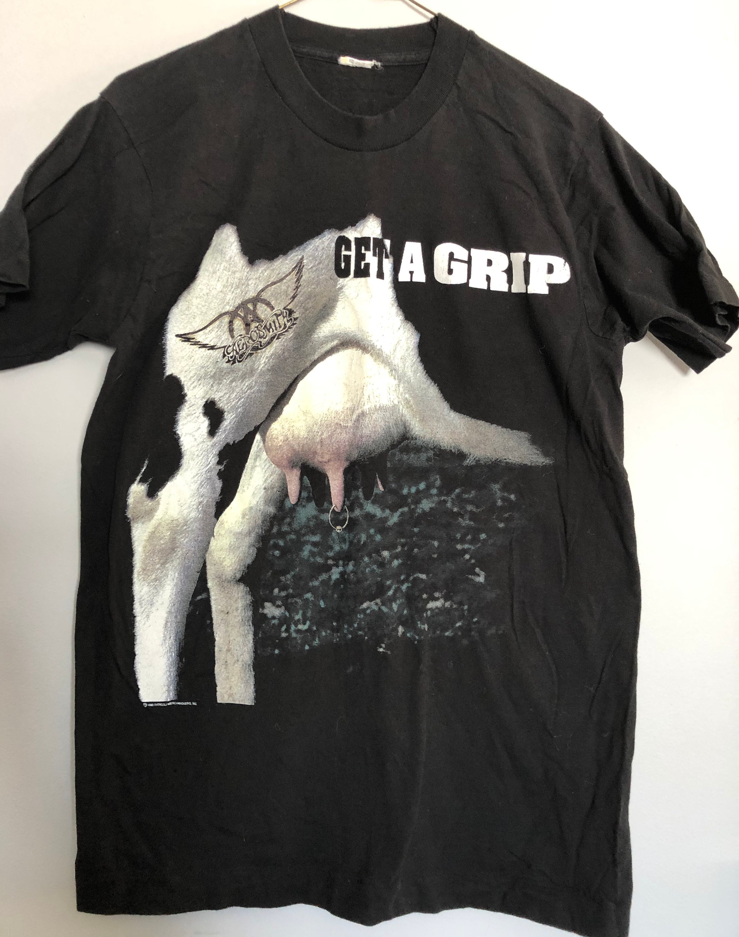 90s Aerosmith GET A GRIP Tour Tシャツ