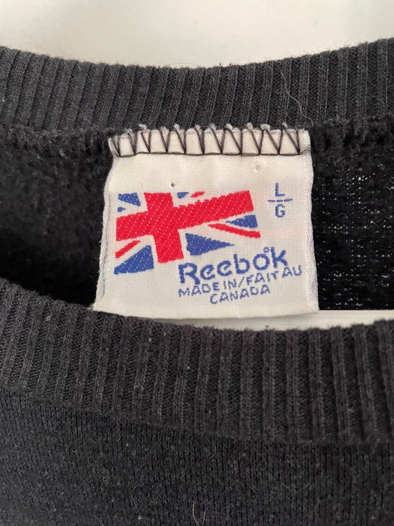 Vintage 1980s  Reebok Crewneck Sweatshirt Modern … - image 5