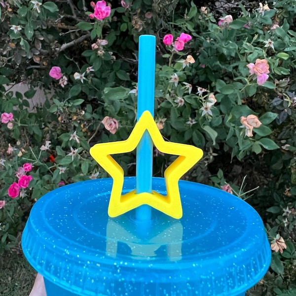 Star Straw Topper | Straw Decoration | Straw Charm | Cute Straw Toppers | Straw Accessory | Party Decor | Cup Decoration