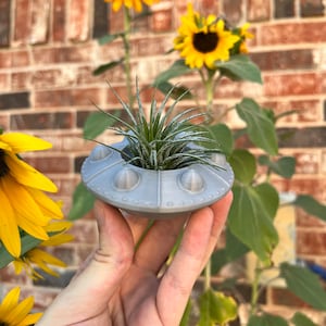 UFO Succulent Planter | Home Decor | Modern Planter | 3D Printed with Drainage | Indoor Planter