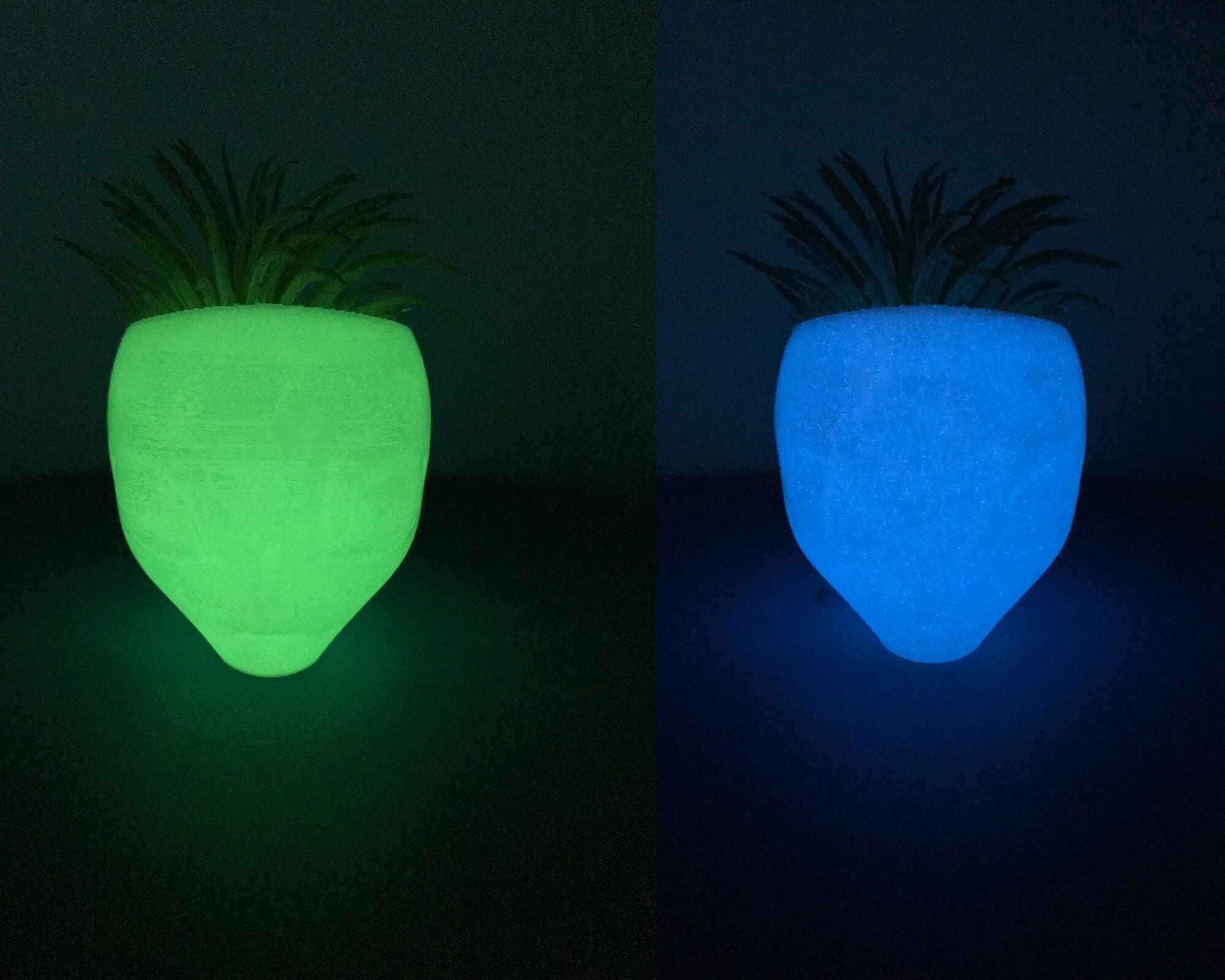 Glow in the Dark Alien Succulent Planter: 3D Printed PLA Indoor Holder -  Etsy