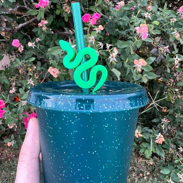 Snake Straw Topper | Straw Decoration | Straw Charm | Cute Straw Toppers | Straw Accessory | Party Decor | Cup Decoration