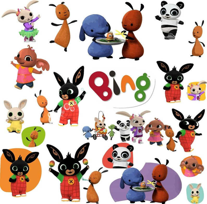 23 CLIPART BING CLIP in formato eps png jpg file vettoriali | Etsy