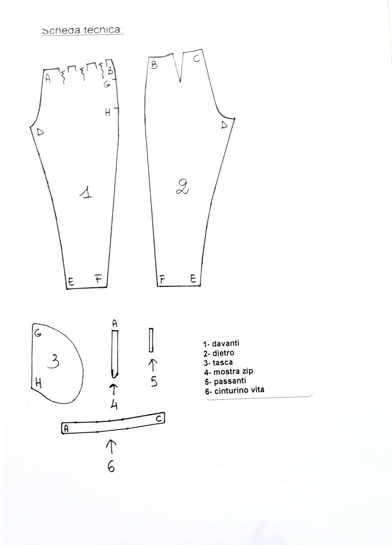 easy sewing Royal model paper soft leg hobby tailoring no pdf for pleated trousers how to cut trousers DIY sewing
