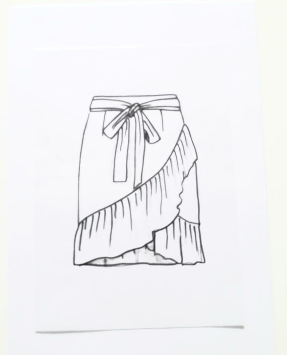 Gonna, creare abbigliamento donna, cartamodello gonna, come tagliare una  gonna, carta tagliata, gonne modelli di cucito, modelli no pdf - Etsy Italia