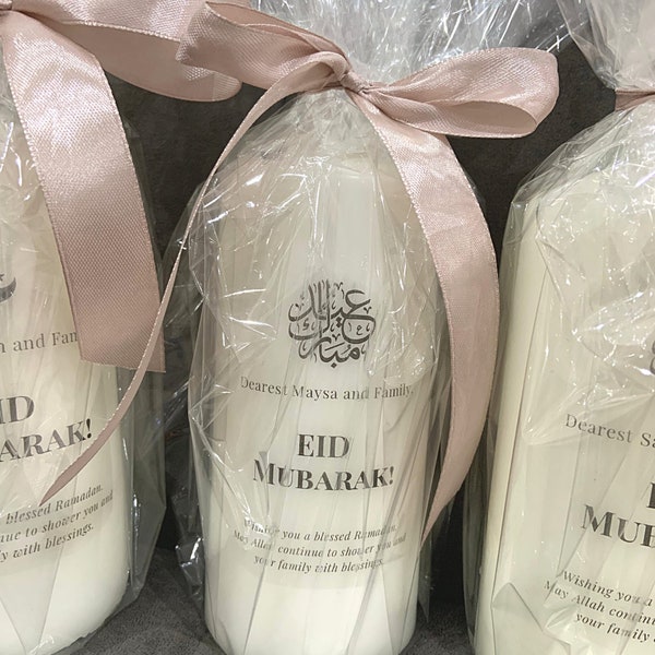 Ramadan mubarak candles | Eid candles | Ramadan | iftar | Islamic | Islam | Muslim | nikkah | gifts | candles | personalised | henna candles