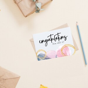 Cartes de graduation | Cartes déjouées | carte de luxe | classe de 2021 | diplômés | félicitations | diplômés | cadeaux personnalisés | cartes | Cadeaux