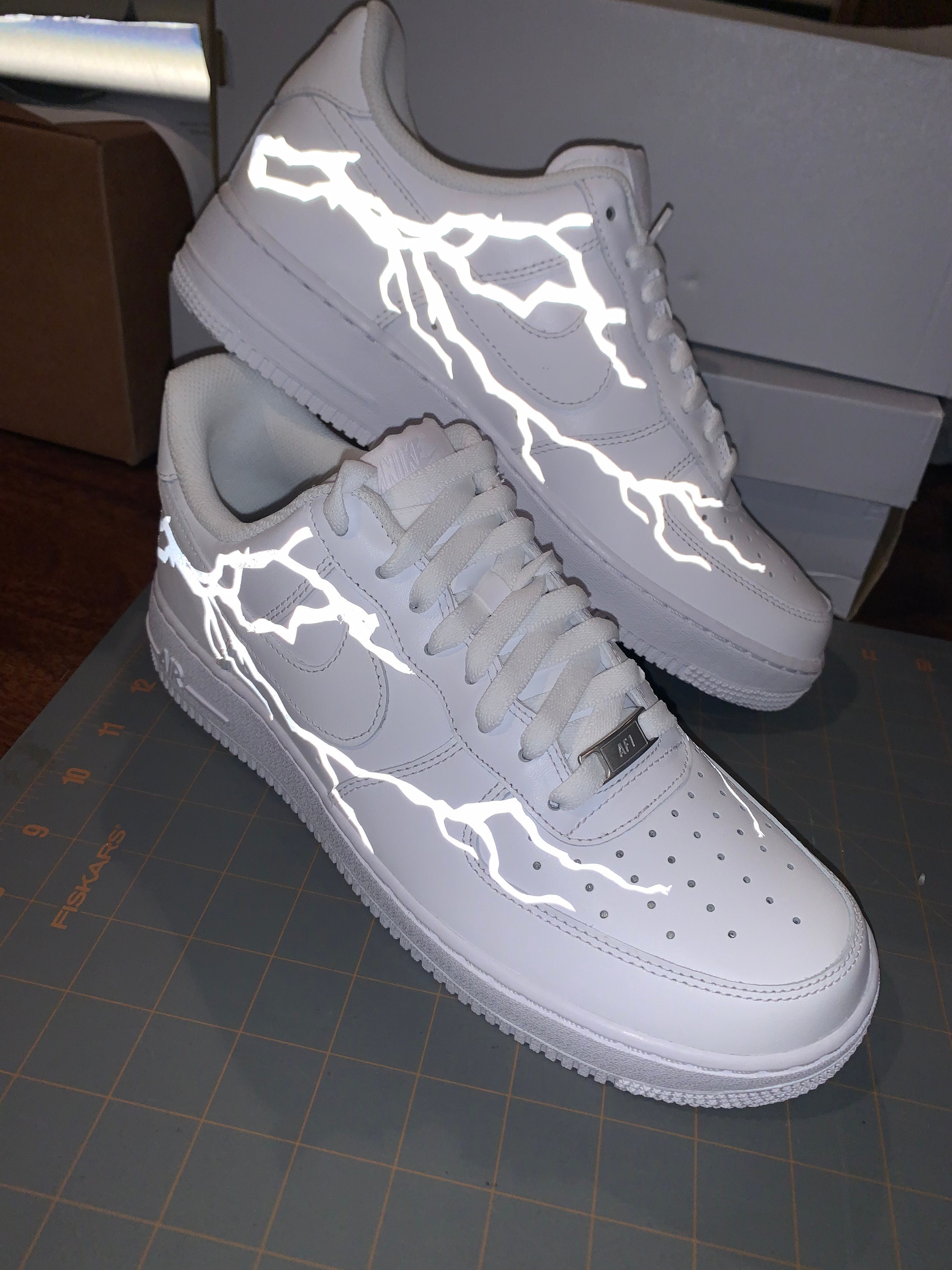 Custom Lightning Air Force 1's | Etsy