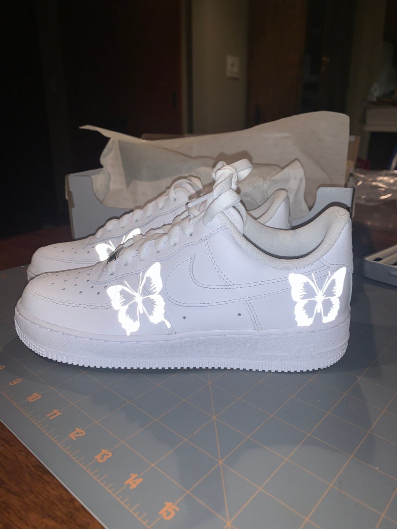 customized butterfly air force 1