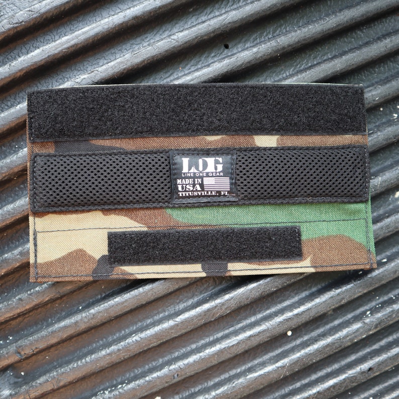 KRYDEX Tactical Headset Band Cover – Modular Wrap For HOWARD PELTOR MSA 3M – Camo Nylon