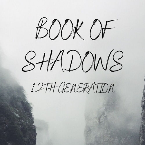 Book of Shadows 12th Generation|Grimoire|Book of Shadows|Witch Book|Witchcraft|Witch|Wicca|Wiccan|Pagan|Occult