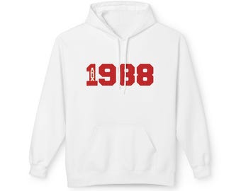 Lambda Pi Chi - 1988 Unisex Midweight Softstyle Fleece Hoodie