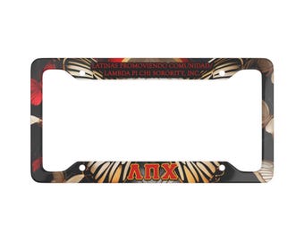 Lambda Pi Chi - Nummernschildrahmen