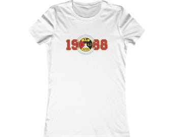 Lambda Pi Chi  1988 with Crest Women's Favorite Tee