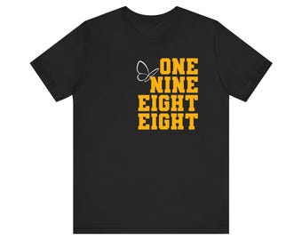 Lambda Pi Chi - One Nine Eight Eight Unisex Jersey Short Sleeve Tee