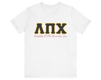 Lambda Pi Chi - Unisex Jersey Short Sleeve Tee