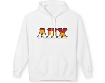 Lambda Pi Chi - Greek Letters - Unisex Midweight Softstyle Fleece Hoodie