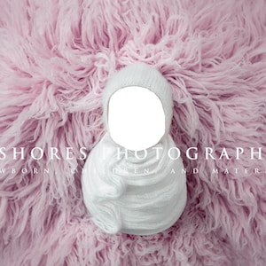 Newborn Digital Backdrop, Digital Newborn Backdrop,  Newborn composite, Newborn Backdrop, face hole, Transparent face, face insert, pink