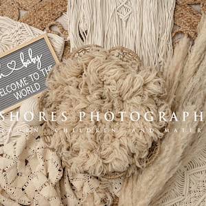 Newborn boho, Newborn Digital Backdrop, Digital Newborn Backdrop, Boho,  Newborn Background, Newborn Backdrop, Boho Newborn Background