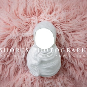 Newborn Digital Backdrop, Digital Newborn Backdrop,  Newborn composite, Newborn Backdrop, face hole, Transparent face, face insert, pink