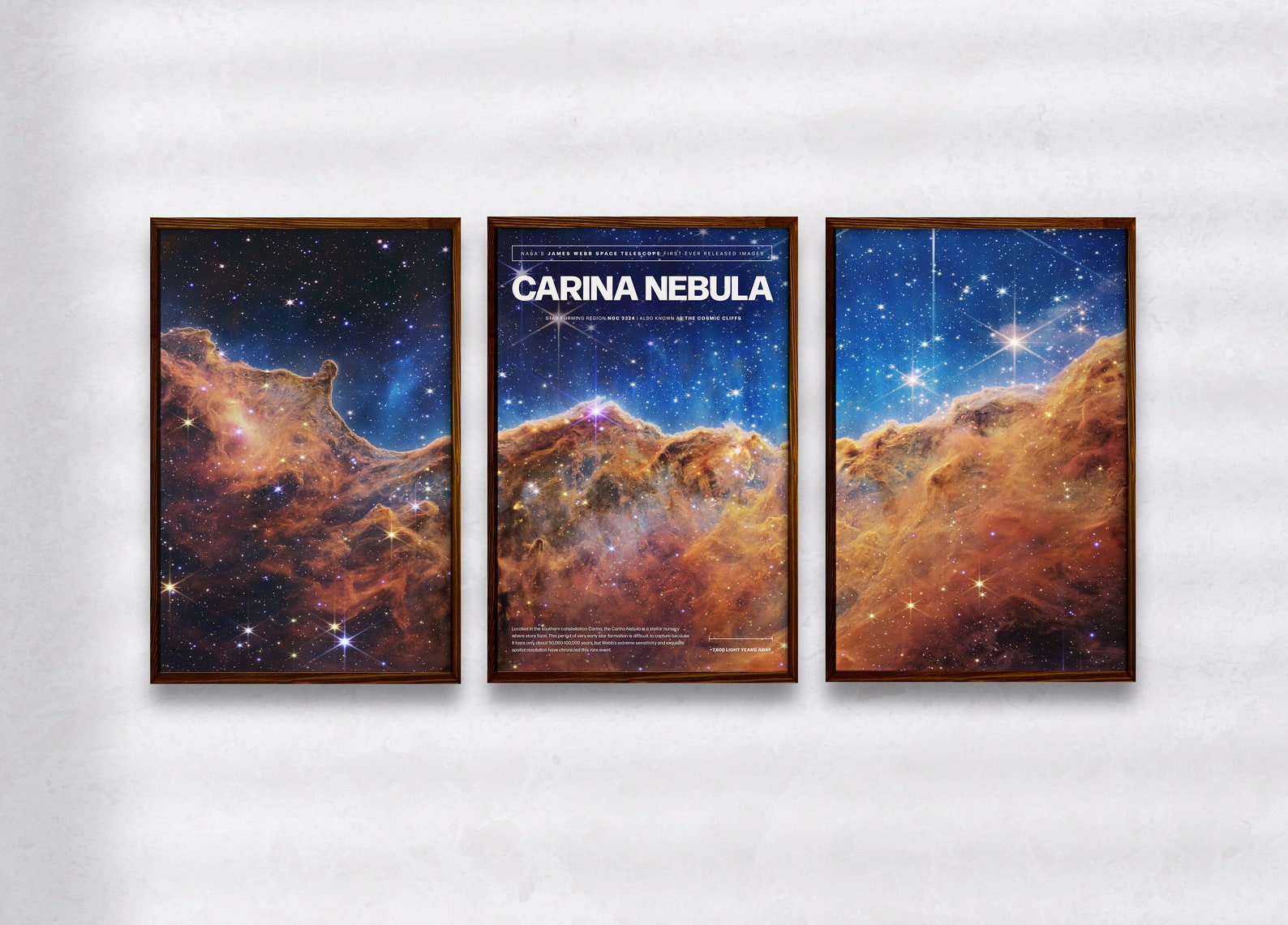 NASA James b Space Telescope Highquality Posters Newly Etsy